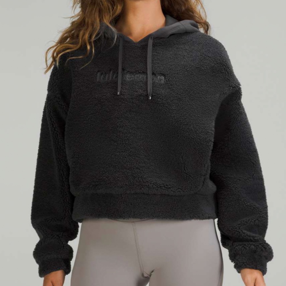 Fleece Embroidered Hoodie